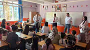 Aydın'da eğitim seferberliği: 500 öğrencinin okul heyecanına ortak oldular