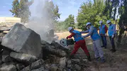 ADÜSAR ekibi zorlu enkaz eğitimleriyle akreditasyon hedefine kilitlendi