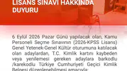 KPSS adaylarına Zonguldak'tan kritik destek: O saatlerde kapılar açık olacak