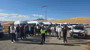 Muş yollarında sıkı denetim: Servis araçları mercek altına alındı