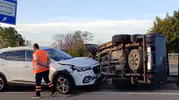 Tekirdağ'da dehşet anları: İçinde 4 yaşındaki çocukla otomobili kaçırıp ortalığı birbirine kattı