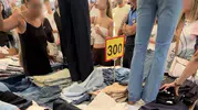 Pazar tezgahında iade krizi: Pantolon tartışması zabıtayı harekete geçirdi