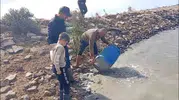 Meriç'te can pazarı: Sulama kanallarında sıkışan balıklar için seferberlik