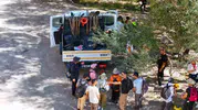 Kayseri'nin saklı cennetinde yarım tonluk temizlik operasyonu