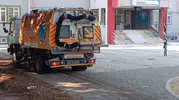 Kemer'de okullarda hummalı hazırlık: Öğrenciler tertemiz bir döneme hazırlanıyor