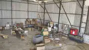 Besihane maskesiyle kurulan kaçak sigara fabrikası dron takibiyle deşifre oldu