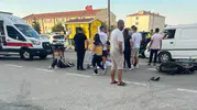 Keşan'da dönüş manevrası faciaya dönüştü: İki kişi hastanelik oldu