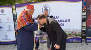 Sekiz asırlık gelenek Safranbolu'da yaşatıldı: Ahilik kaftanı el öpülerek devredildi