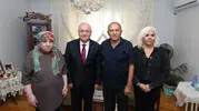 Bakan Güler'den vefalı ziyaret: Şehit ailesinin kapısını çaldı
