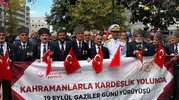 Kocaeli'de Gaziler Günü'nde anlamlı buluşma: Kahramanlarla kardeşlik yolunda yürüdüler