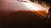 Doski Vadisi'nde akşam karanlığında kaza: Sürüye dalan otomobil ortalığı karıştırdı