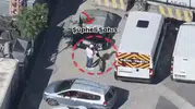 Polis ekiplerini skuterle peşinden koşturdu: 54 suç kaydı olan şüpheli dronla yakalandı