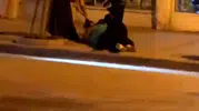 Karabük'ün göbeğinde şiddet dolu anlar: Sopalı kavga kameraya yansıdı