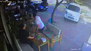 Manavgat'ta dehşet anları: Kahvaltı keyfi saniyelerle kabusa döndü