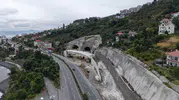 Akçaabat’ın trafik düğümünü çözecek dev projede sona doğru: Şantiye sahasında hummalı çalışma