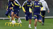 İsmail Kartal yönetimindeki Fenerbahçe'de milli ara mesaisi tüm hızıyla sürüyor