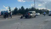 Samsat'ta gergin anlar: Ev ve araçlar taş yağmuruna tutuldu