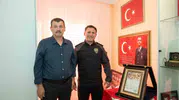 Bilecik Emniyet Müdürü Çağlar'dan vefalı ziyaret: Şehit emanetleri baş tacımız