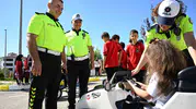 Minik öğrencilerin trafik karnesi: Elazığ'da saha eğitimi başladı
