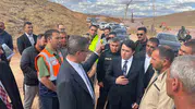 Erzurum'un Tekman ilçesinde yoğun mesai: Vali Baruş'tan saha denetimi ve vefa buluşması