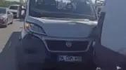 TEM Otoyolu'nda saniyeler süren dehşet: Çekici kamerası o anları kaydetti