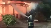 Adana'da korkutan gece: Seyhan Nehri üzerindeki köprü alevlere teslim oldu