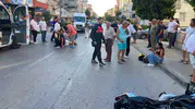 Mudanya'da akşam trafiğinde korkutan kaza: İki kişi hastanelik oldu