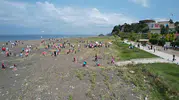 Zonguldak semalarında anlamlı mesaj: Uçurtmalar Gazze'deki çocuklar için havalandı