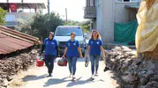 Bozdoğan'da kapı kapı dolaşan şefkat eli: Kimse kendini yalnız hissetmesin