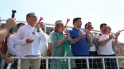 Fırat’ın sularında dev buluşma: 4 bin 440 sporcu Rumkale’nin tarihine kulaç attı