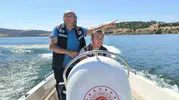 Kayaboğazı Barajı'nda kaçak avcılığa karşı operasyon: Sular altındaki ağlar toplandı