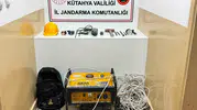 Kütahya kırsalında define avcılarına jandarma baskını