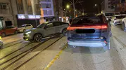 Eskişehir'de raylı sistemde kaza paniği: Ulaşım durdu