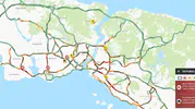 İstanbul trafiğinde yağmur kabusu: Devrilen TIR ulaşımı kilitledi
