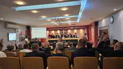 Düzce TSO'da dört yıllık maraton sona erdi: Veda pastasıyla uğurladılar