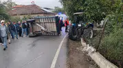 İvrindi'de tarım işçilerini taşıyan römork dehşeti: 23 yaralı