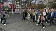Muratlı Belediye Parkı'nda spor şöleni: Yediden yetmişe herkes hareketlendi