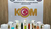 Samsun'da kaçak içki tezgahına emniyetten sert müdahale