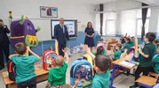 Canik'te minik öğrencilerin okul heyecanına belediye dokunuşu