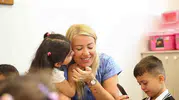 Miniklerin okul heyecanı Şeniz Doğan ile ikiye katlandı
