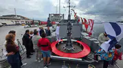 Denizlerin sessiz kahramanı Erdek'te: TCG Edincik kapılarını halka açtı