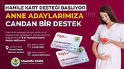 Erdemli'de bebek bekleyen ailelere ekonomik can suyu: Hamile Destek Kartı dönemi