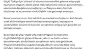 Ekonomide yeni yol haritası: 2027-2029 dönemi için kritik hedefler belirlendi