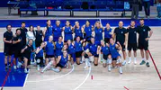 Aydın'da voleybol şöleni: Ev sahibi kupa sevincini taraftarıyla paylaştı