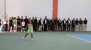 Ağrı'da tenis heyecanı: 240 bin liralık ödül için raketler sahaya indi