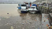 Zonguldak kıyılarında ürküten değişim: Şiddetli yağış denizin rengini değiştirdi