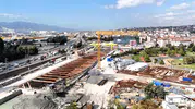 Kocaeli'nin dev ulaşım projesinde dev makineler dur durak bilmiyor