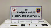 Eskişehir'de zehir tacirine jandarma baskını: Adresinden cephanelik çıktı
