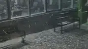 Yozgat'ta akşam saatlerinde hayatı durduran sürpriz hava muhalefeti