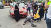 Belediye personelinin öğle yemeği molası hastanede bitti